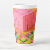 明るい色の甘さ カフェラテマグ (正面)