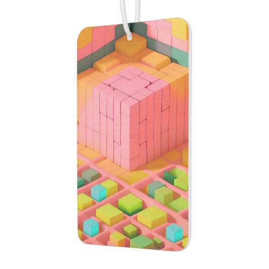 明るい色の甘さ カーエアーフレッシュナー (左)