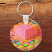 明るい色の甘さ キーホルダー (正面)