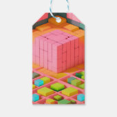 明るい色の甘さ ギフトタグ (正面)