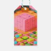 明るい色の甘さ ギフトタグ (裏面)