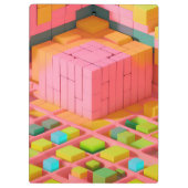 明るい色の甘さ クリップボード (裏面)