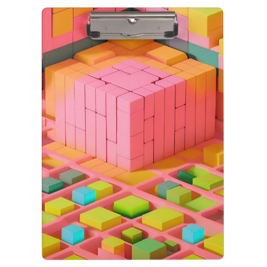 明るい色の甘さ クリップボード (正面)