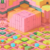 明るい色の甘さ シール (正面)