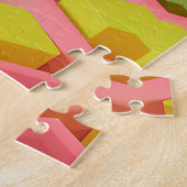 明るい色の甘さ ジグソーパズル (側面)