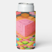 明るい色の甘さ スリム缶クーラー (Seltzer裏面)
