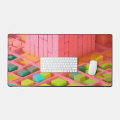 明るい色の甘さ デスクマット (キーボード&マウス)