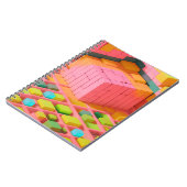 明るい色の甘さ ノートブック (左側)