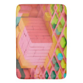 明るい色の甘さ バスマット (正面縦)