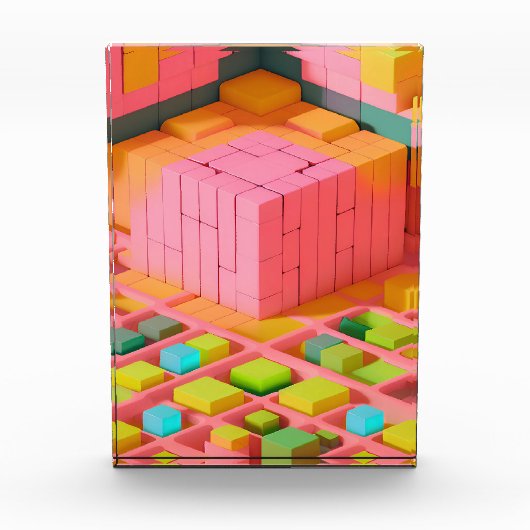 明るい色の甘さ フォトブロック (正面)