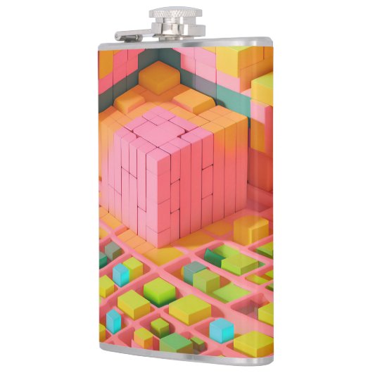 明るい色の甘さ フラスク (左)