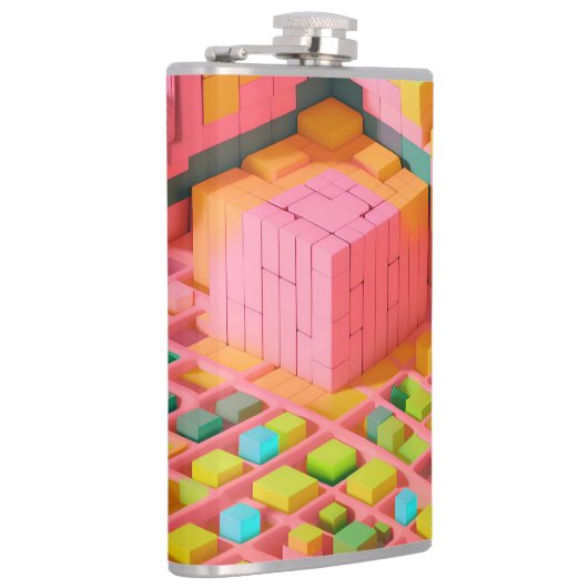 明るい色の甘さ フラスク (右)