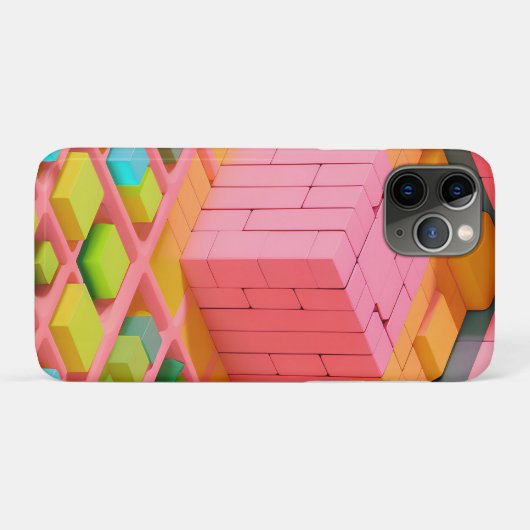 明るい色の甘さ Case-Mate iPhoneケース (裏面(横))