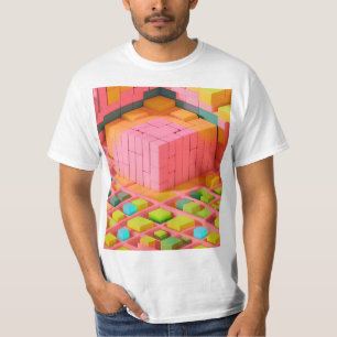 明るい色の甘さ Tシャツ