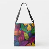 明るい色の紅葉 クロスボディバッグ (裏面)