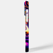 明るい色の美しいマルディグラスウーマン Case-Mate iPhoneケース (裏面 / 左)