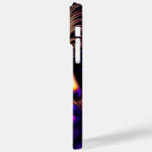 明るい色の美しいマルディグラスマスク Case-Mate iPhoneケース (裏面 / 左)