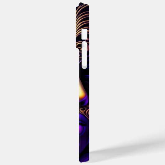 明るい色の美しいマルディグラスマスク Case-Mate iPhoneケース (裏面 / 左)