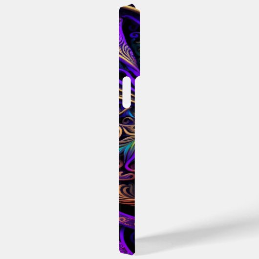 明るい色の美しいマルディグラスマスク Case-Mate iPhoneケース (裏面 / 右)