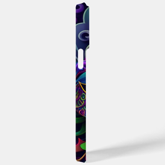 明るい色の美しいマルディグラスマスク Case-Mate iPhoneケース (裏面 / 右)