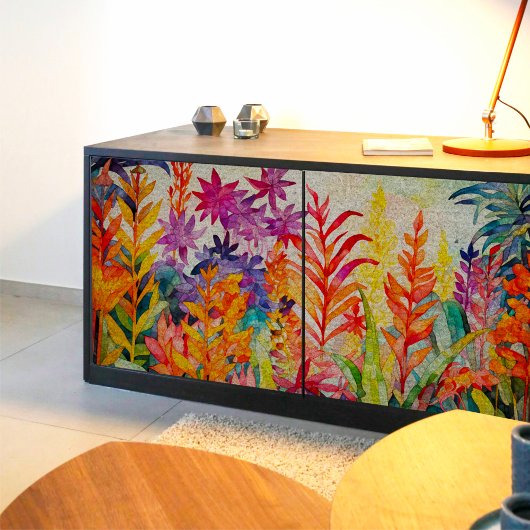 明るい色の葉のデコページティッシュペーパー 薄葉紙