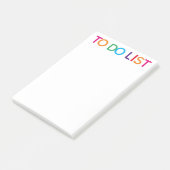 明るい色の4数々の x 6をリストするには ポストイット (アングル)