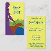 明るい色のSelena -名刺 名刺 (正面/裏面)