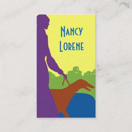 明るい色のSelena -名刺 名刺 (正面)