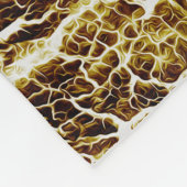 明るい色ファンキーカッコいい フリースブランケット (角)