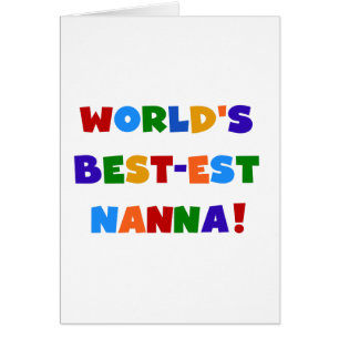 明るい色ベスト米国東部標準時刻NannaのTシャツ
