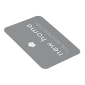 明るい色モダンのミニマリストニューホーム マグネット (右側)