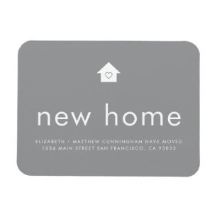 明るい色モダンのミニマリストニューホーム マグネット