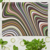 明るい色ユニークカッコいい キッチンタオル (折り畳み)