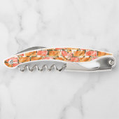 明るい色合いのレンガのようなスケッチ ソムリエナイフ (裏面)