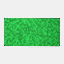明るい色合いの緑の抽象芸術アートパターン デスクマット