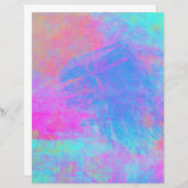 明るい色数々ののスプラッシュスクラップブック紙 (正面/裏面)