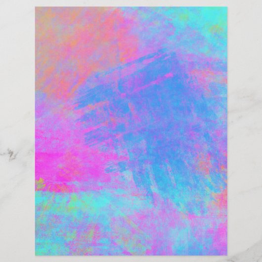 明るい色数々ののスプラッシュスクラップブック紙 (正面)