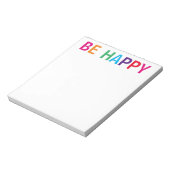 明るい色数々のの5.5 x 6 ノートパッド (回転)