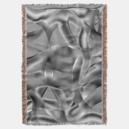 明るい色調の曲線状の灰色の形状 スローブランケット