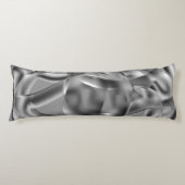 明るい色調の曲線状の灰色の形状 ボディピロー (正面)