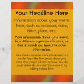 明るい色 チラシ (正面)