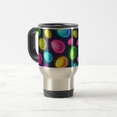 明るい色/ネオンイースターエッグ/春 トラベルマグ (正面左)