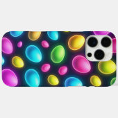 明るい色/ネオンイースターエッグ/春 Case-Mate iPhoneケース (裏面 (横))