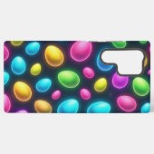明るい色/ネオンイースターエッグ/春 SAMSUNG GALAXYケース (裏面横)