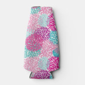 明るい花のパターン2 ボトルクーラー (正面)