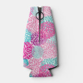 明るい花のパターン2 ボトルクーラー (裏面)