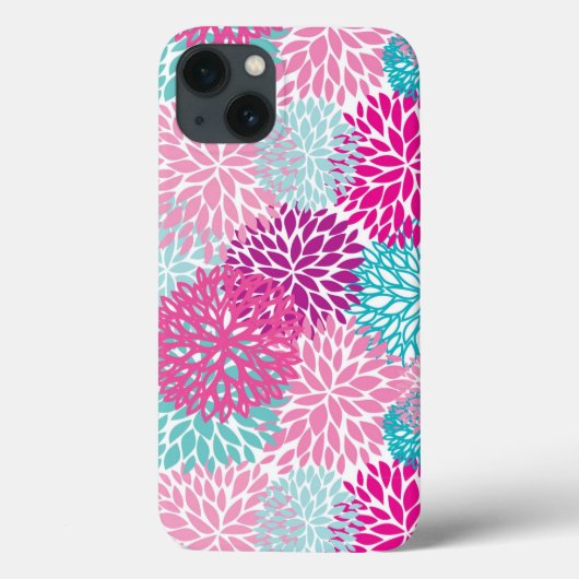 明るい花のパターン2 Case-Mate iPhoneケース (裏面)