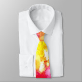 明るい花の抽象芸術 ネクタイ (タイ)