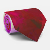 明るい花の抽象芸術 ネクタイ (ロール)