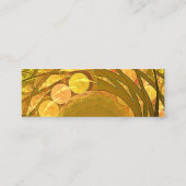 明るい花の月 スキニー名刺 (裏面)